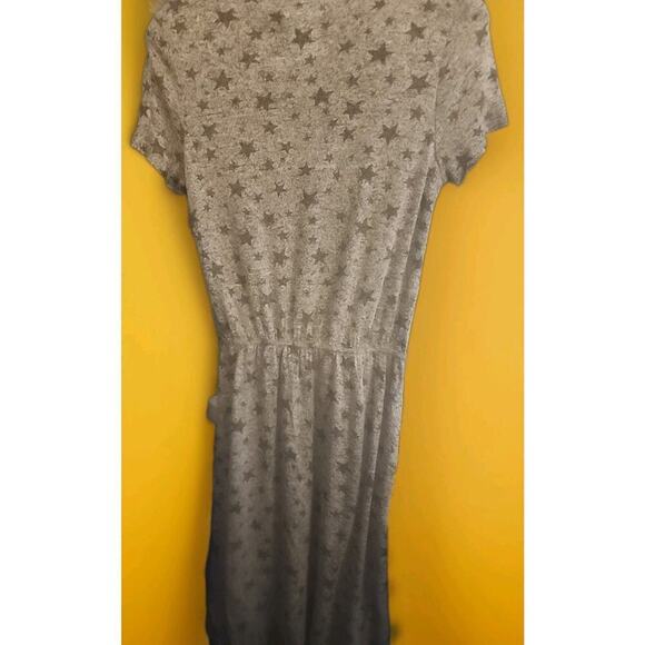 New Cosmic Blue Love Grey Starry Dress Small New Nwt A125 Excellent Stretch - Picture 4 of 6